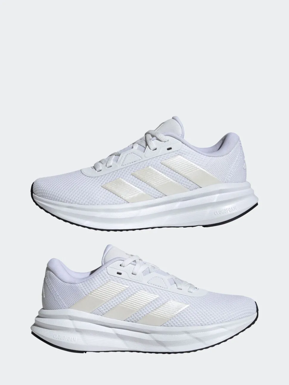 adidas White/Cream Galaxy 7 Trainers