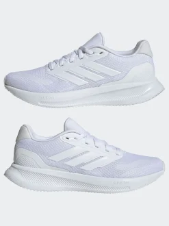 adidas White/Grey Grand Court Trainers
