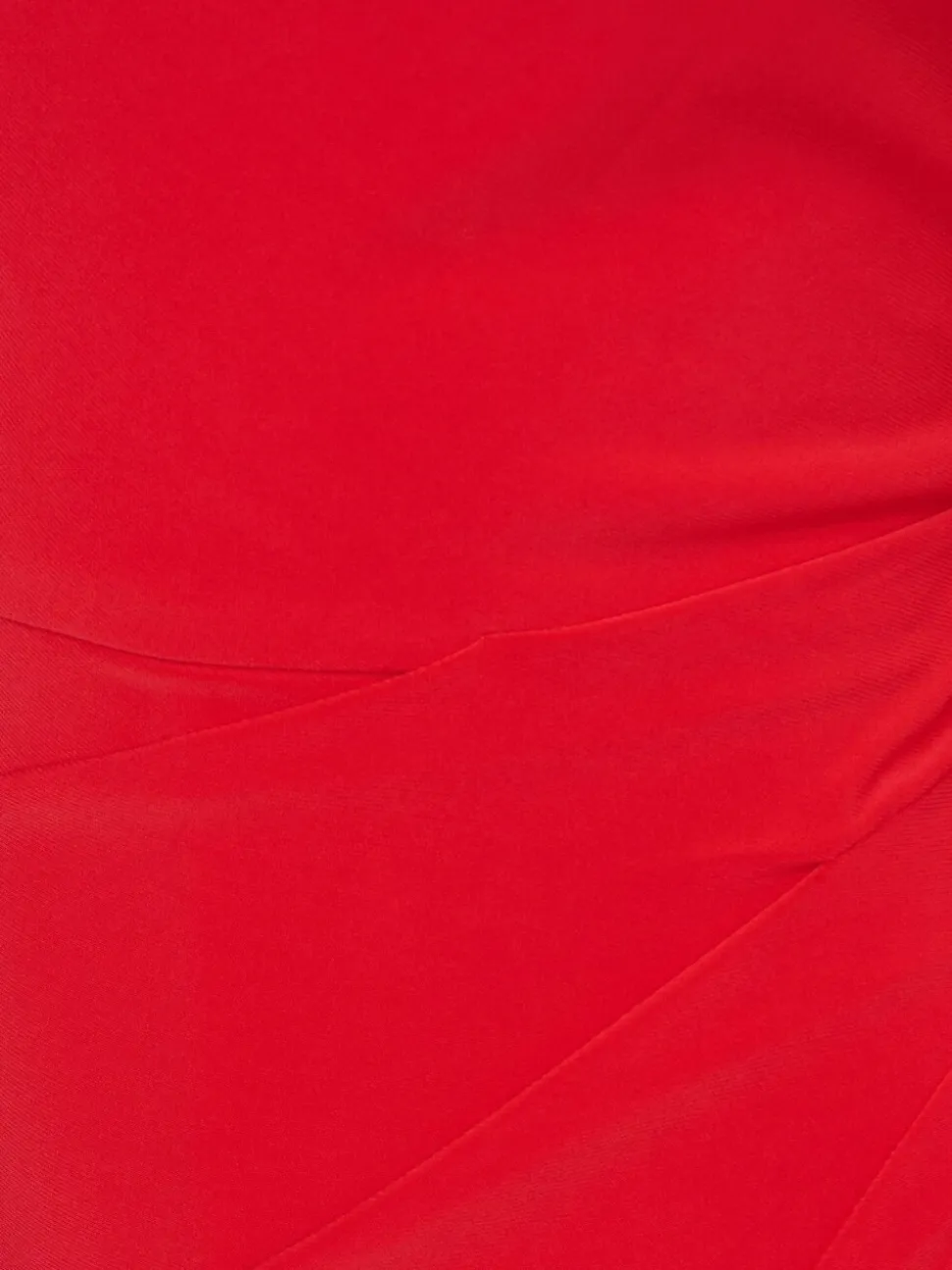 Adrianna Papell Red Red Asymmetrical Jersey Jumpsuit