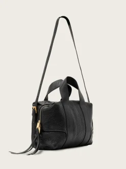 AllSaints Black Ares G Compact Cross-Body Bag