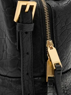 AllSaints Black Ares G Compact Cross-Body Bag