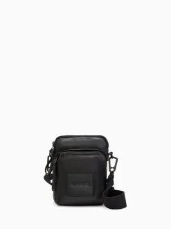 AllSaints Black Falcon Pouch
