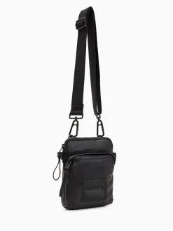 AllSaints Black Falcon Pouch