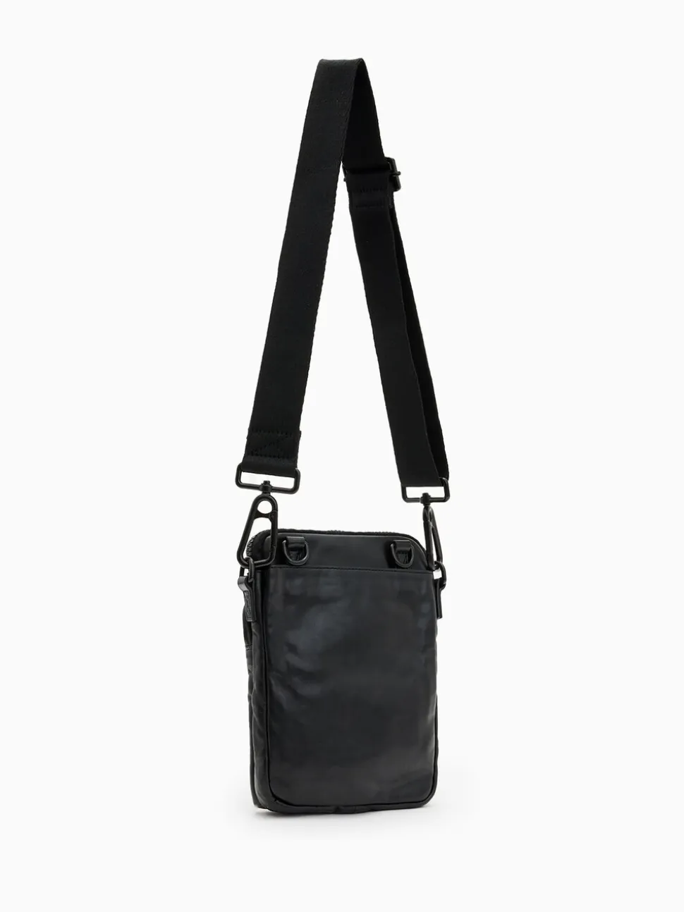 AllSaints Black Falcon Pouch