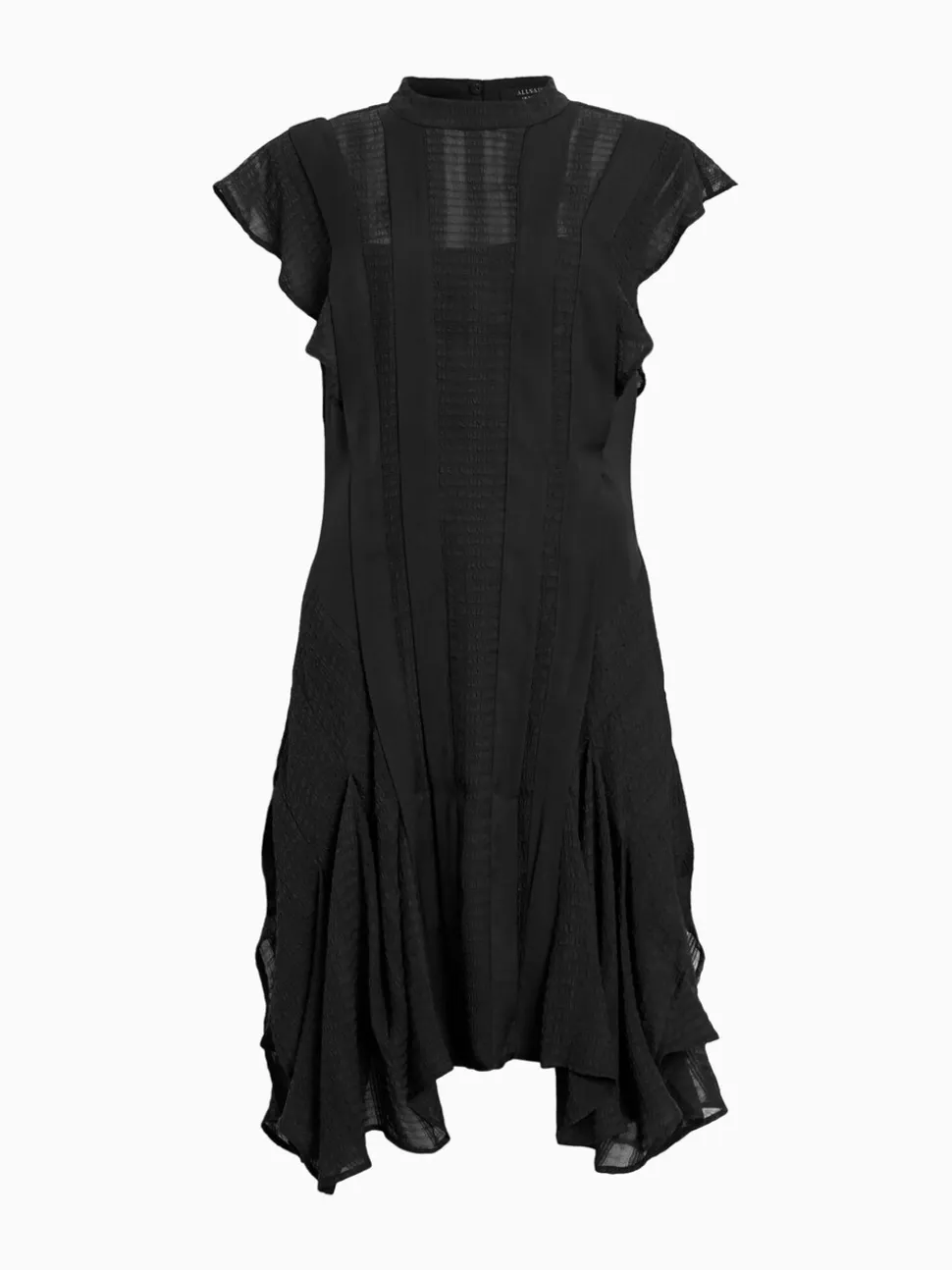 AllSaints Black Fleur Dress