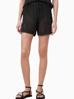 AllSaints Black Paloma Shorts