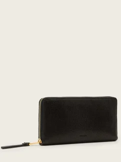 AllSaints Black Travel Purse