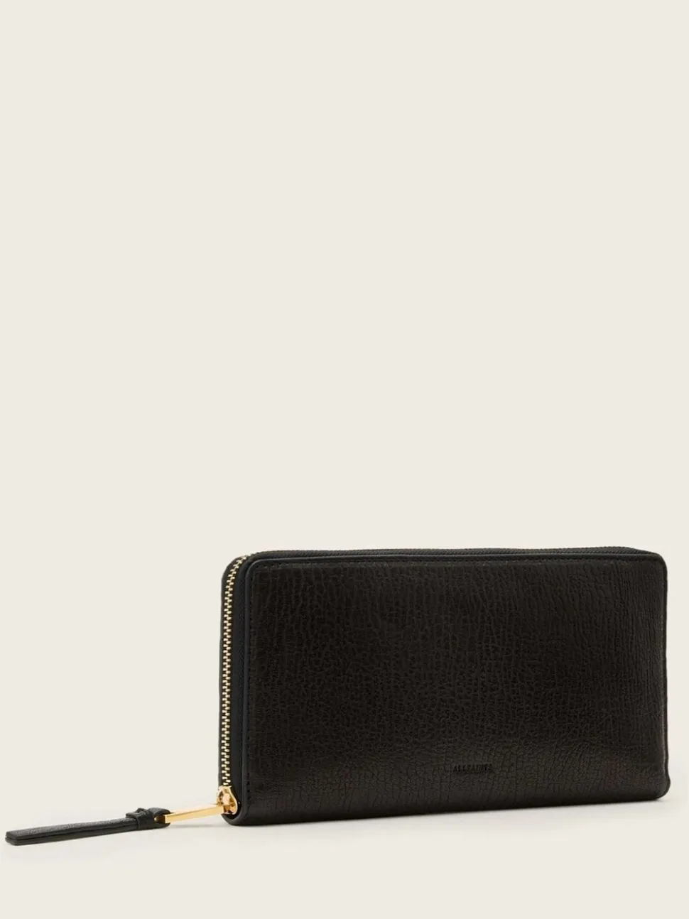 AllSaints Black Travel Purse
