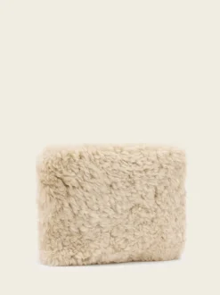 AllSaints Cream Bettina Song Clutch