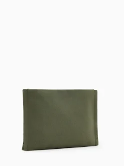 AllSaints Green Izzy Orlando Clutch