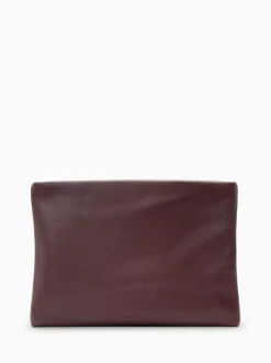 AllSaints Red Bettina Clutch