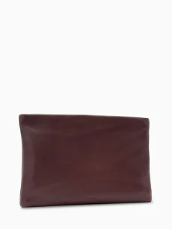 AllSaints Red Bettina Clutch