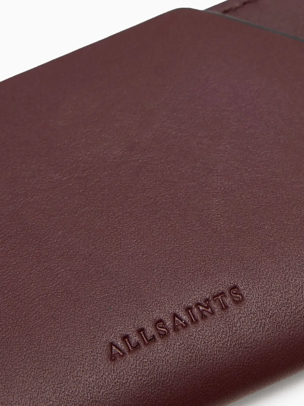 AllSaints Red Hex Cardholder