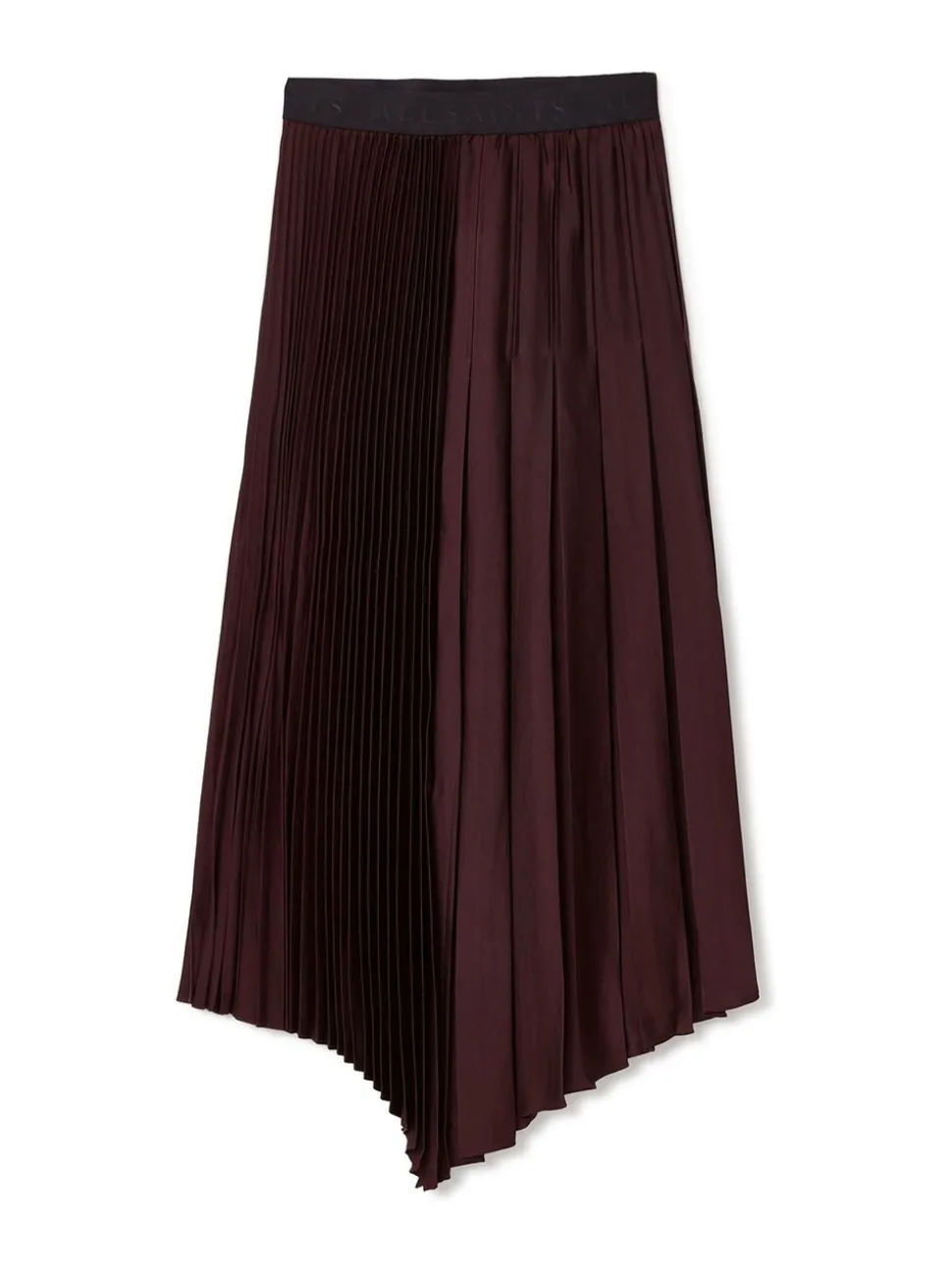 AllSaints Red Jax Skirt