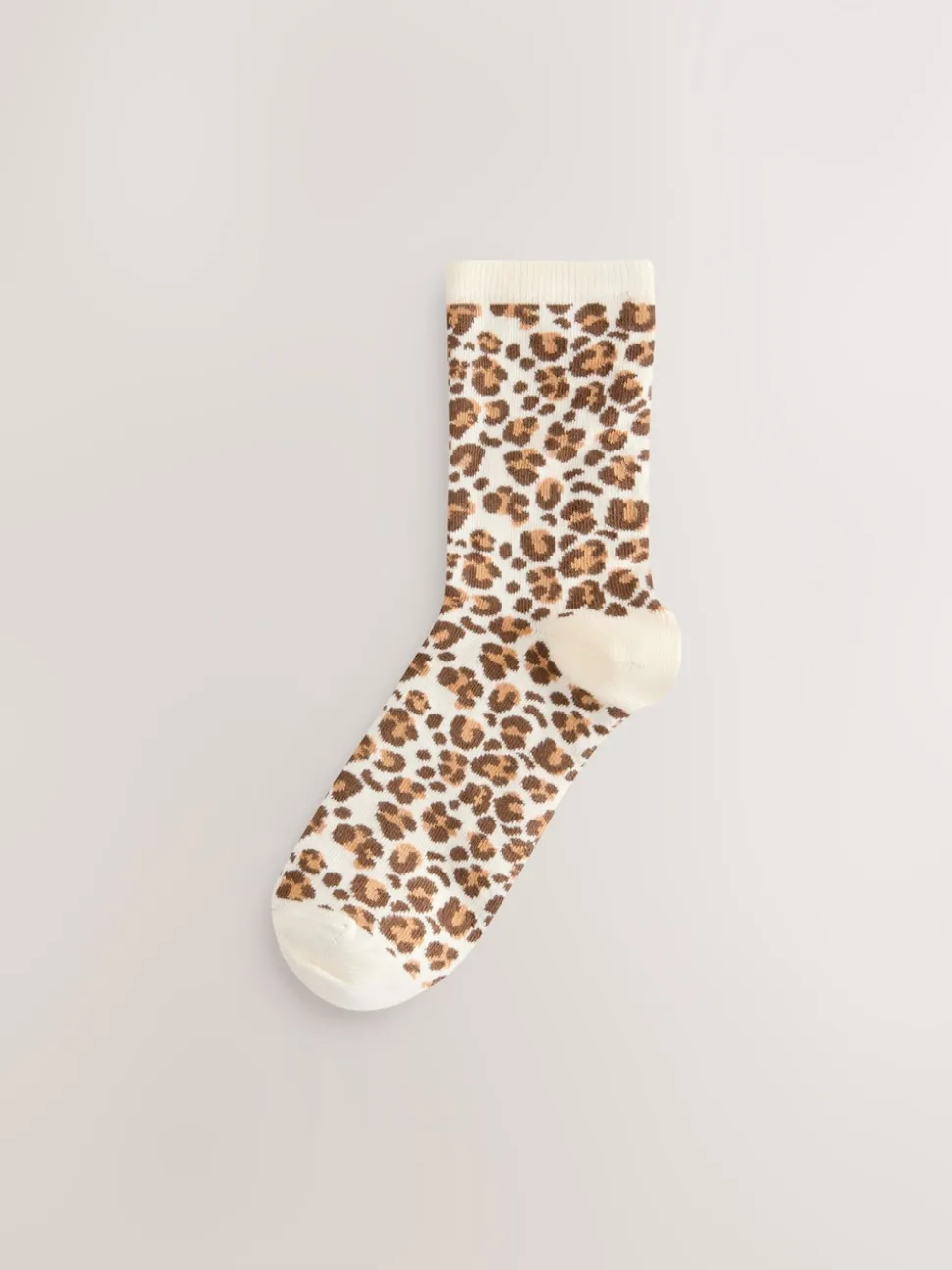 Animal Print Ankle Socks 7 Pack