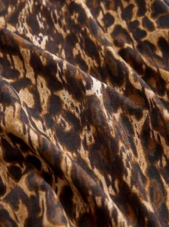 Animal Print Jersey Joggers