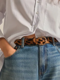 Animal Regular Leather Belt