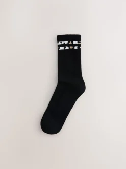 Animal Stripe Cushion Sole Ribbed Sport Ankle Socks 3 Pack With Arch Support