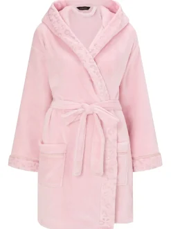 Ann Summers Pink Signature Sparkle Fluffy Robe