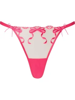 Ann Summers Pink Thong Bound By Love High Waist Brazilian Knickers