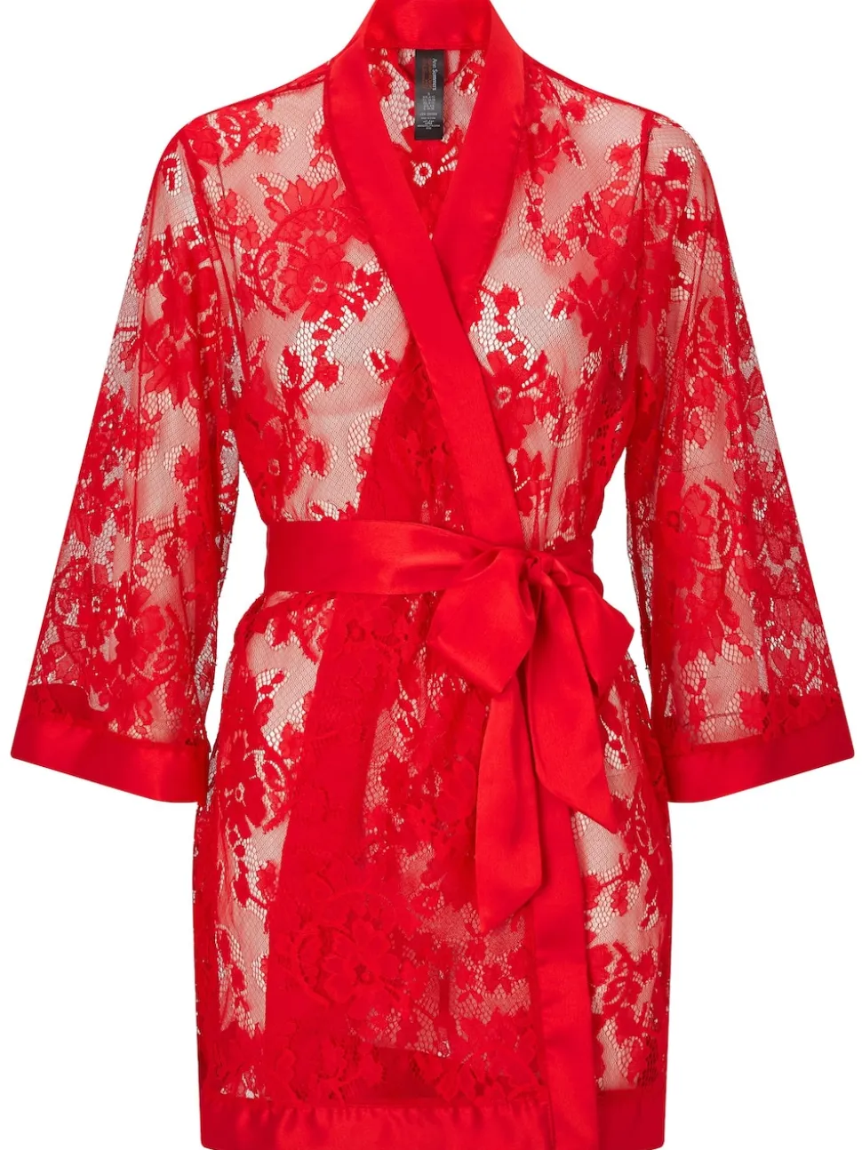 Ann Summers Red The Dark Hours Robe Dressing Gown