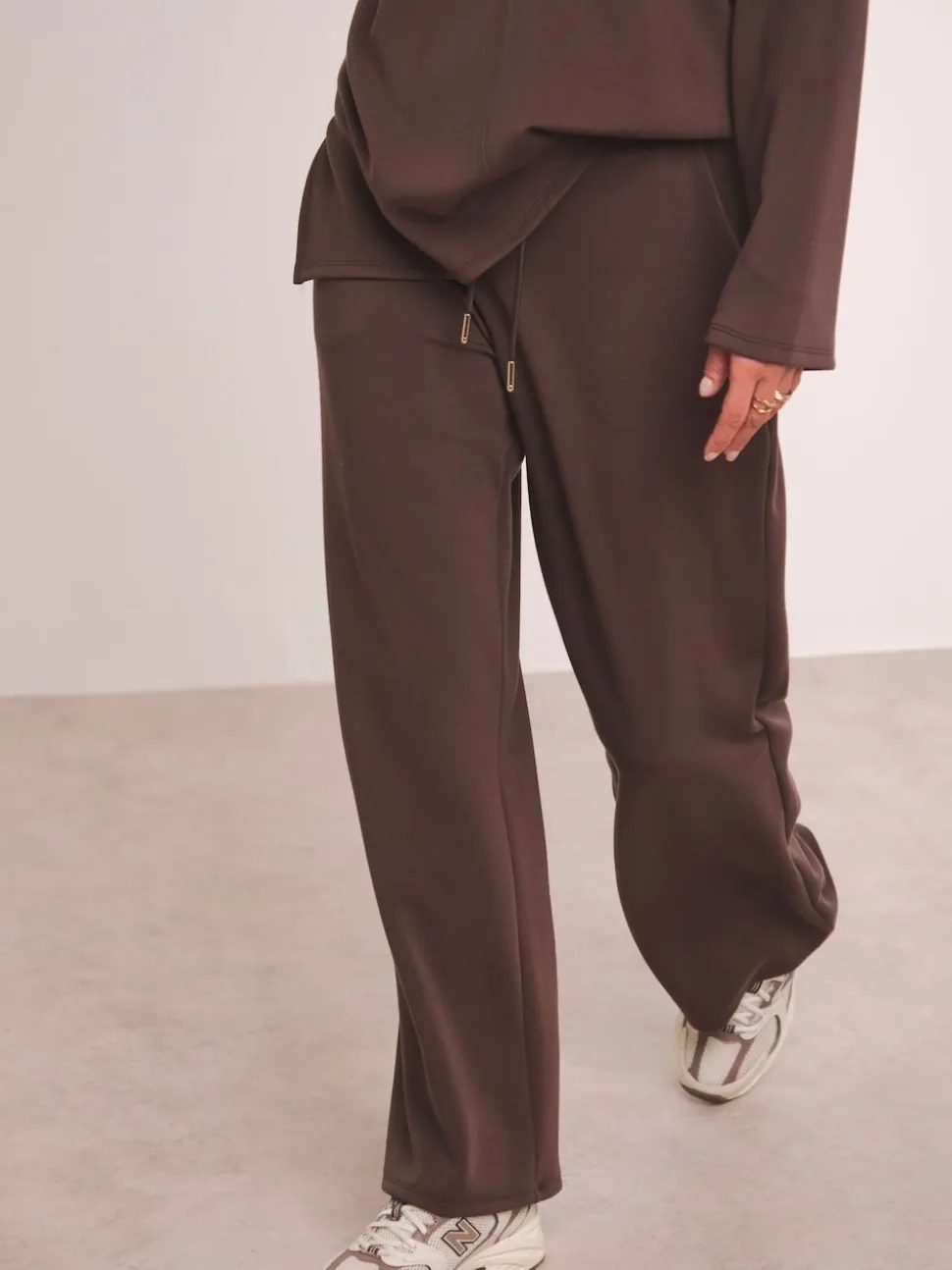 Anthology By JD Williams Brown Premium Wide Leg Joggers