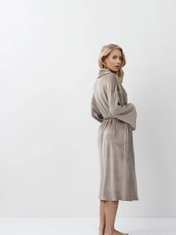Aruelle Brown Capucine Mid Length Robe