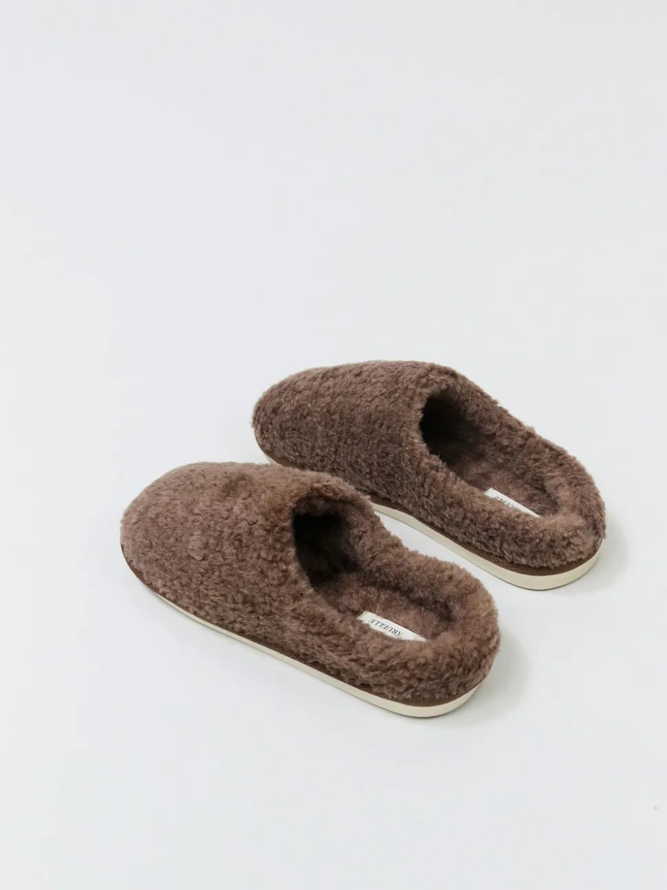 Aruelle Cleo Extra Soft Brown Crafted Slippers