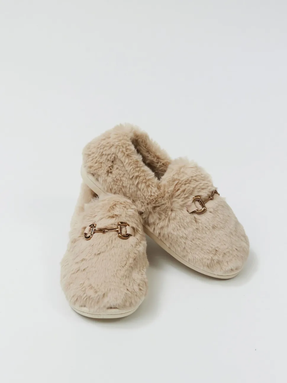 Aruelle Cream Serene Extra Soft Slippers