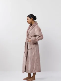 Aruelle Demi Full Length Pink Soft Textured Robe