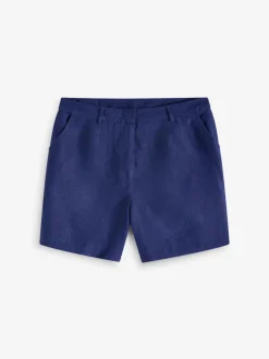 Aspiga Blue Alexandra 100% Cotton Shorts