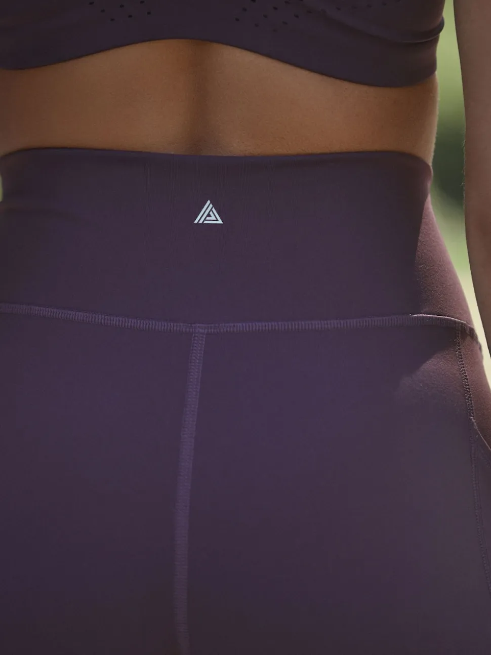 Aubergine Active Sports Dry Tech Sculpting Leggings