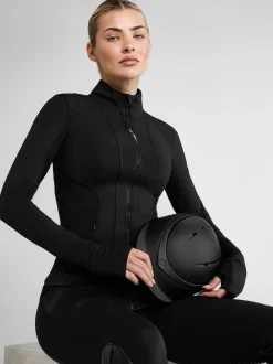 Aztec Diamond Black Fitted Jacket