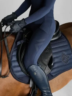 Aztec Diamond Navy Full Seat Core Leggings