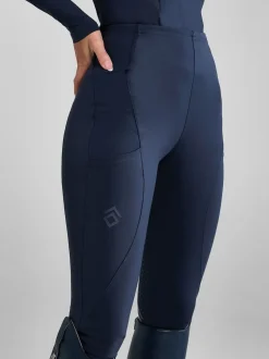 Aztec Diamond Navy Full Seat Core Leggings