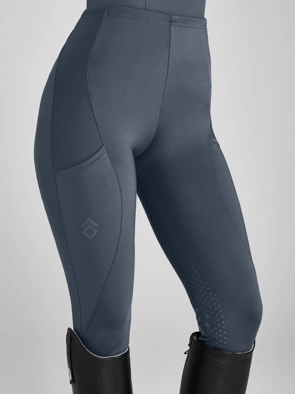 Aztec Diamond Petrol Full Seat Core Leggings