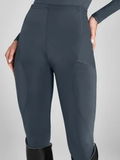 Aztec Diamond Petrol Full Seat Core Leggings