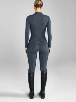 Aztec Diamond Petrol Full Seat Core Leggings