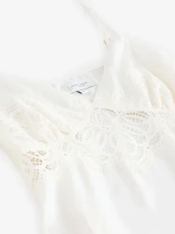 B by Ted Baker Ecru Satin Lace Bridal Slip