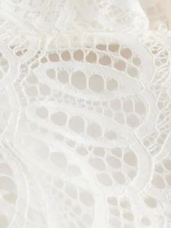 B by Ted Baker Ecru Satin Lace Bridal Slip