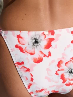 B by Ted Baker Floral High Waist White Briefs
