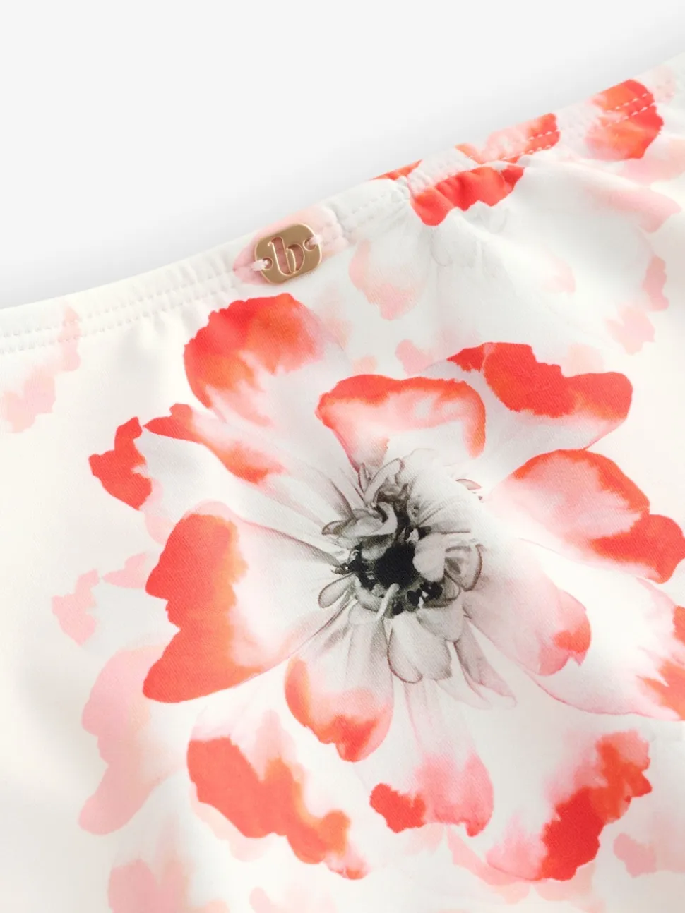 B by Ted Baker Floral High Waist White Briefs