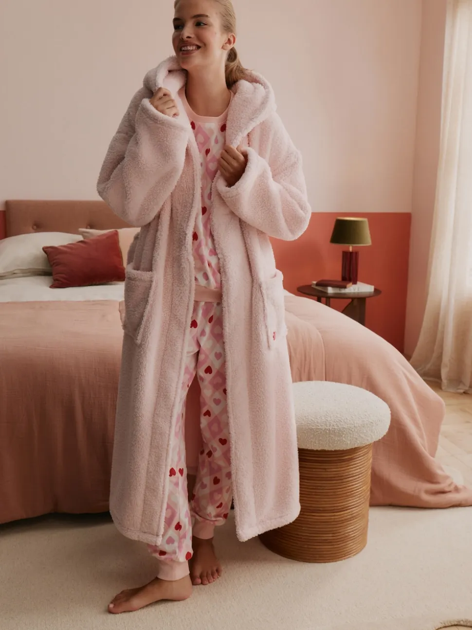 Bath & Body Works Pink Lips Cosy Robe