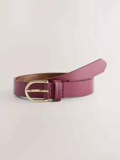 Berry Regular Leather Belt