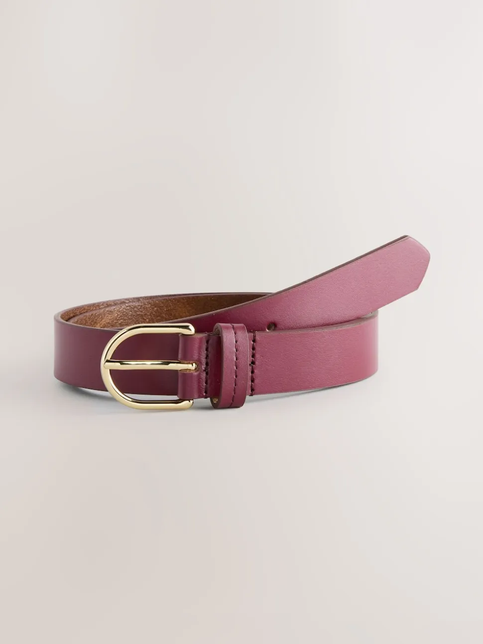 Berry Regular Leather Belt
