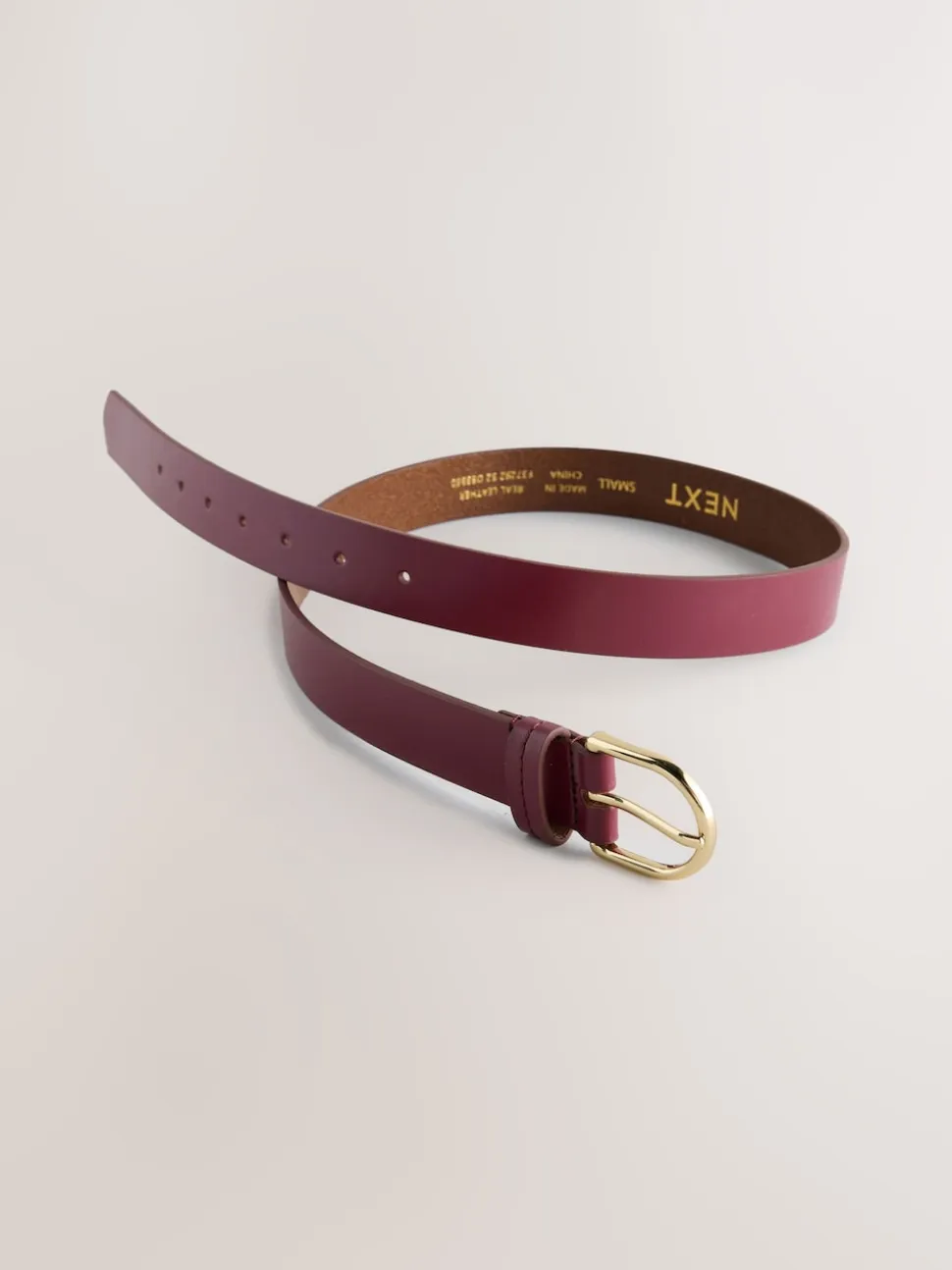 Berry Regular Leather Belt