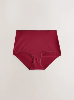 Berry/Pink Full Brief Cotton Rich Knickers 7 Pack