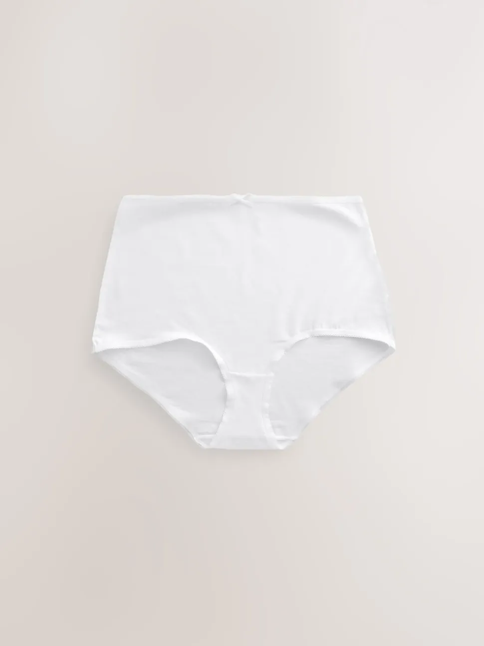 Black / Pastel Rose Nude / White Full Brief Cotton Rich Knickers 7 Pack