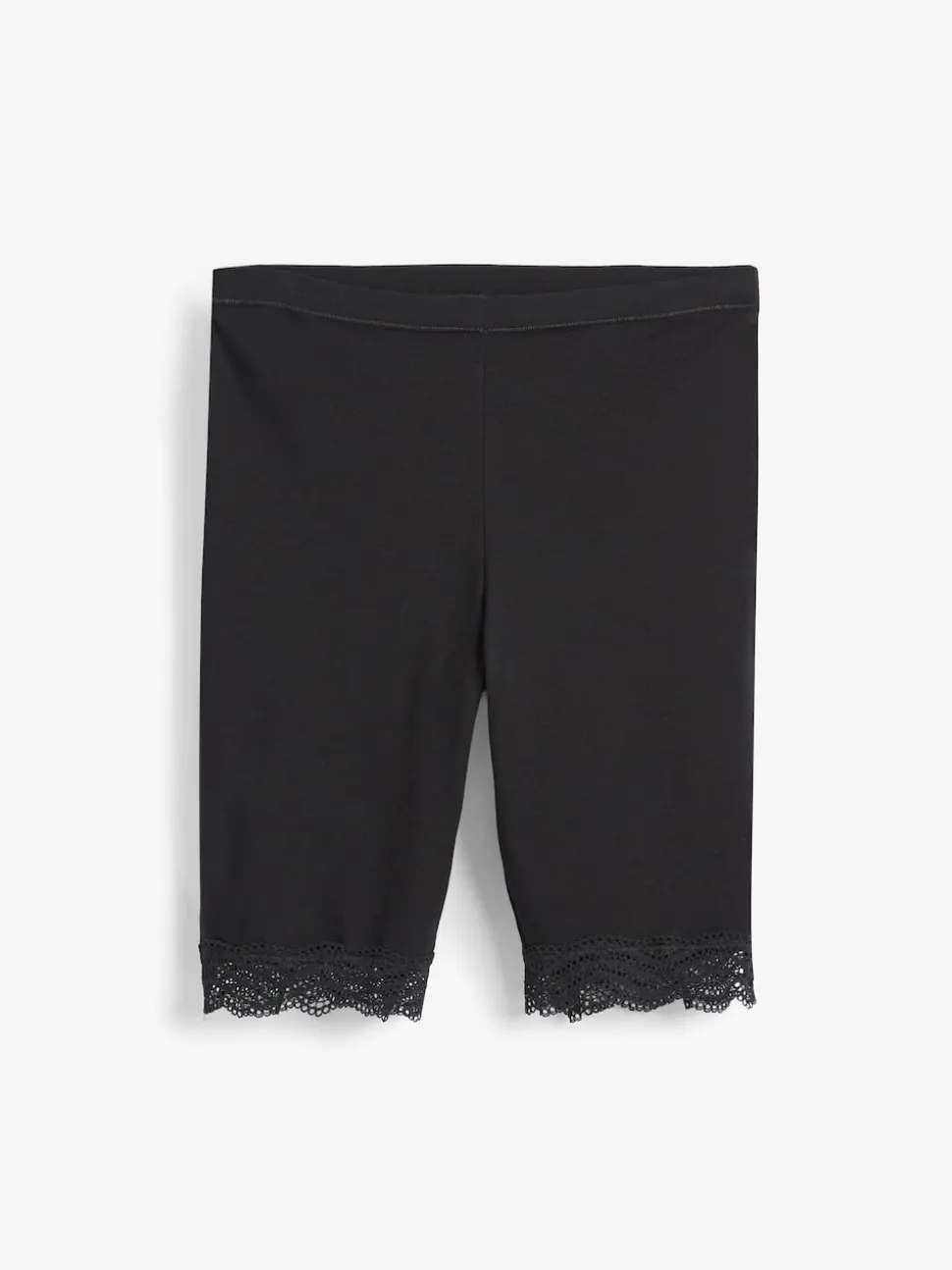 Black / Pastel Rose Nude Cotton Blend Anti-Chafe Shorts 2 Pack