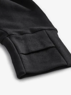 Black Active Cowl Neck Sweat Top